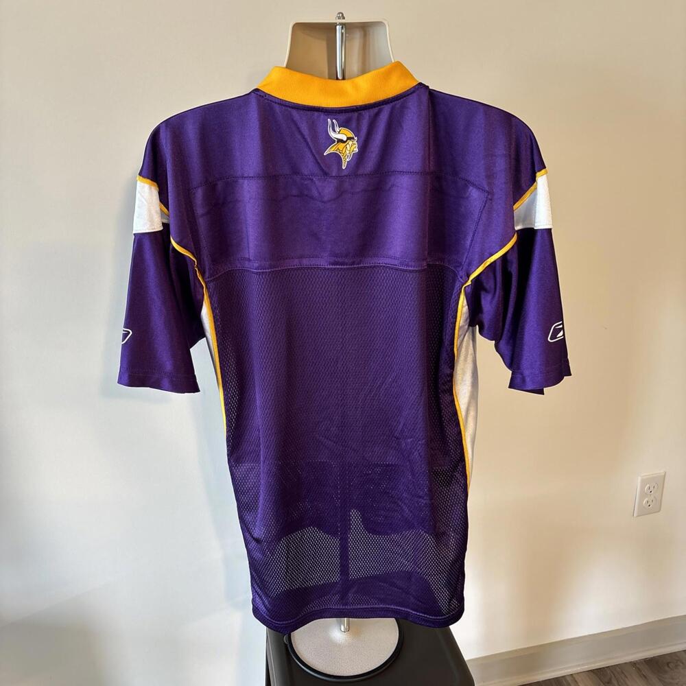 MINNISOTA VIKINGS   Reebok Jersey Blank Men MEDIUM‎ PURPLE NFL - Picture 6 of 6
